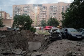 Наслідки масованого удару  з використанням дронів, балістичних та крилатих ракет по Києву