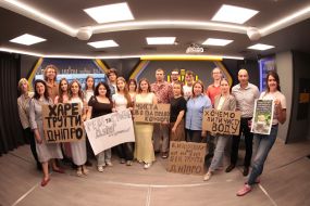 Press conference participants