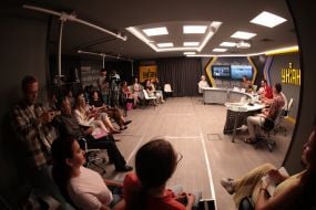 Press conference participants