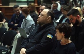 Ruslan Stefanchuk ta Olena Kovalska