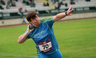 Участница Чемпионата Украины по легкой атлетике