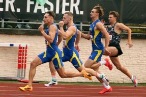 Участники Чемпионата Украины по легкой атлетике