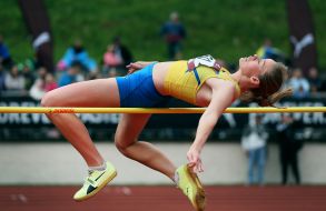 Участница Чемпионата Украины по легкой атлетике
