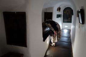 Distant caves in the Kyiv Pechersk Lavra National Reserve