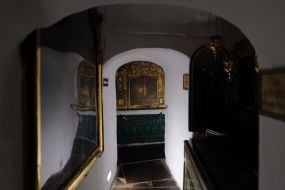 Distant caves in the Kyiv Pechersk Lavra National Reserve