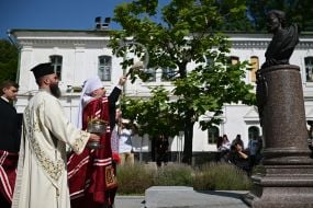 Unveiling of the memorial sign to Hetman Ivan Mazepa