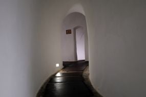 Distant caves in the Kyiv Pechersk Lavra National Reserve