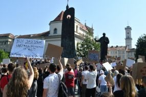 Action in support of Mykhailo Fedorov in Lviv