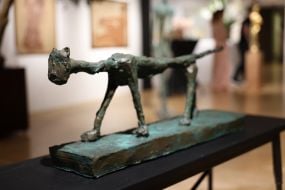 The work of Ukrainian sculptor, painter and graphic artist Oleksandr Sukholit