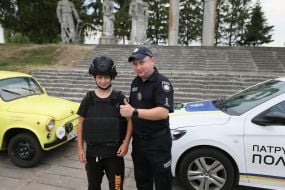 Interactive road safety lesson for children