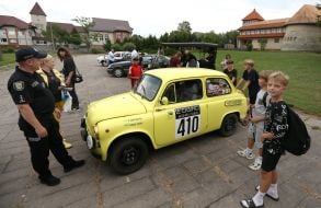 Interactive road safety lesson for children