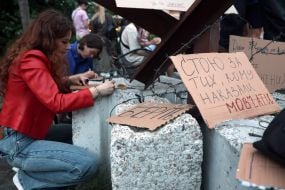 Action in support of Mykhailo Fedorov