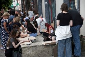 Action in support of Mykhailo Fedorov