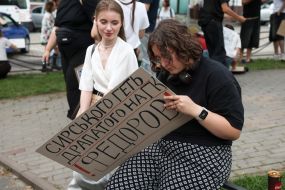 Action in support of Mykhailo Fedorov