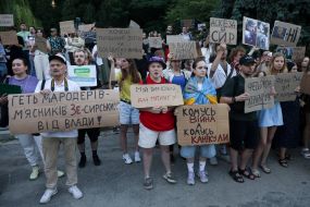 Action in support of Mykhailo Fedorov