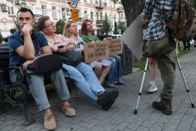 Action in support of Mykhailo Fedorov