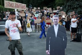 Action in support of Mykhailo Fedorov