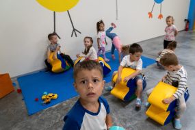 underground kindergarten in the village of Pisochyn