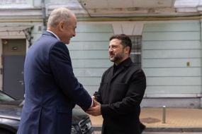 Микхол Мартин и Владимир Зеленский