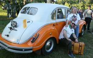 Retro car exhibition