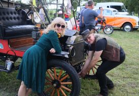 Retro car exhibition