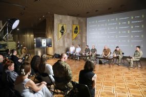 Press conference participants