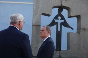 Andriy Sybiga and Jeyhun Bayramov