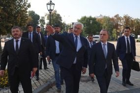 Andriy Sybiga and Jeyhun Bayramov