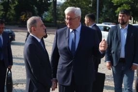 Jeyhun Bayramov and Andriy Sybiga