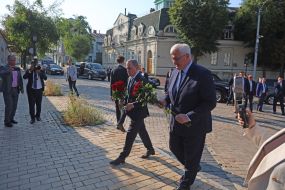 Jeyhun Bayramov and Andriy Sybiga