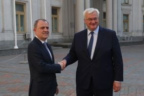 Jeyhun Bayramov and Andriy Sybiga