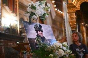 Farewell ceremony for Alexey Yukov