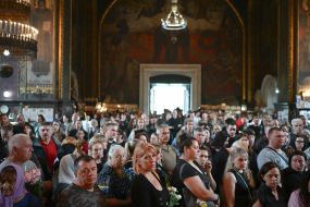Farewell ceremony for Alexey Yukov