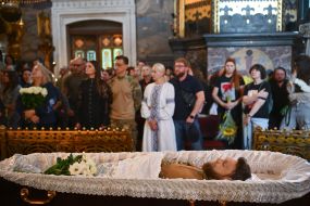 Farewell ceremony for Alexey Yukov