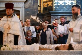 Farewell ceremony for Alexey Yukov