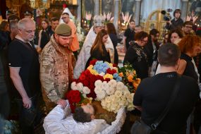Farewell ceremony for Alexey Yukov