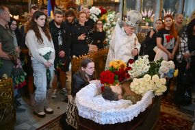 Farewell ceremony for Alexey Yukov
