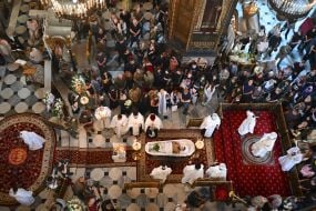 Farewell ceremony for Alexey Yukov