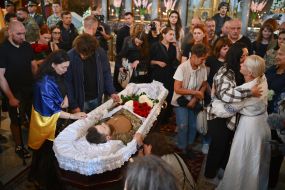 Farewell ceremony for Alexey Yukov