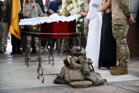 Farewell ceremony for Alexey Yukov