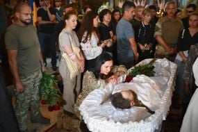 Farewell ceremony for Alexey Yukov