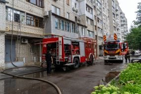 Последствия обстрела Харькова