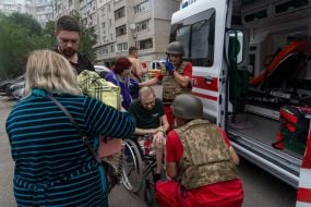 Постраждалий від російського обстрілу