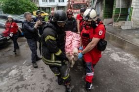 Постраждалий від російського обстрілу