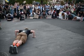 Action in support of Mykhailo Fedorov