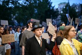 Action in support of Mykhailo Fedorov