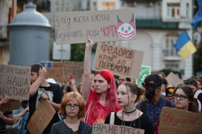 Action in support of Mykhailo Fedorov