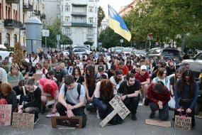 Action in support of Mykhailo Fedorov