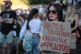 Protest march for defense reforms