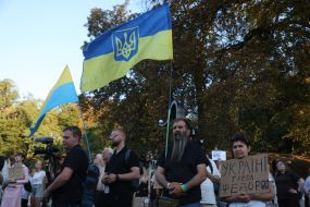 Protest march for defense reforms